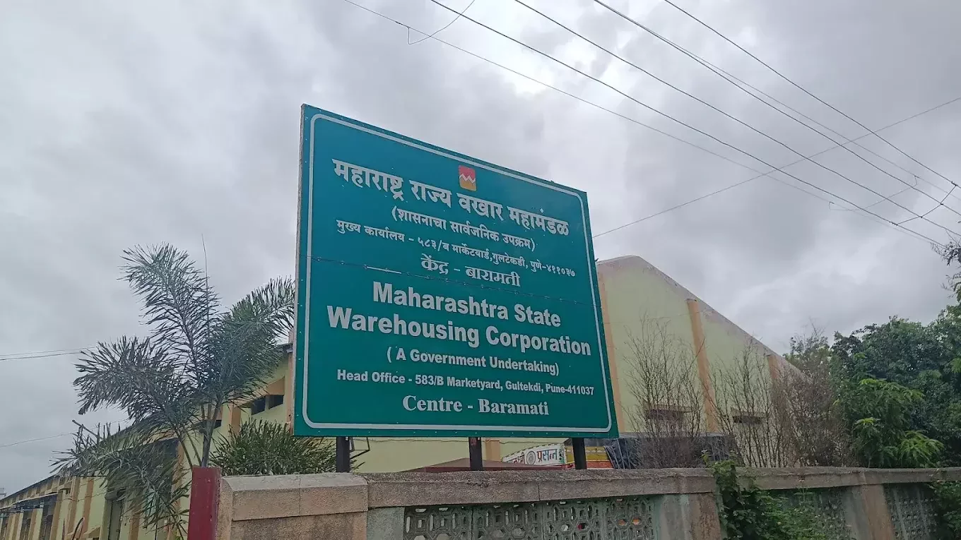 Secure grain storage infrastructure: TATA BlueScope Klip-Lok re-roofing for MSWC Godown Baramati by Rishonn & Reyansh.