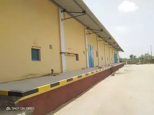 Commercial-grade warehouse re-roofing: TATA BlueScope Klip-Lok system at MSWC Jaisingpur by Rishonn & Reyansh.